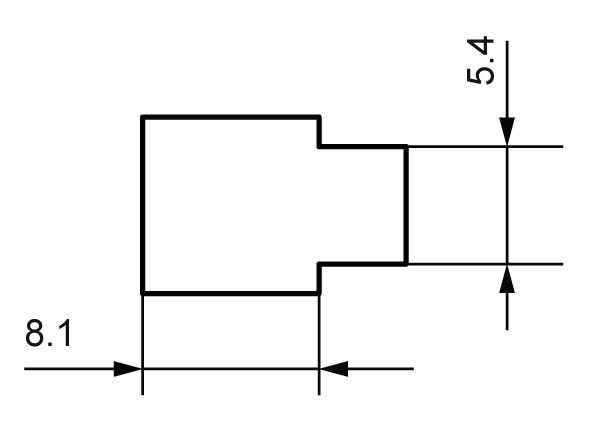 2-Point Cam Fixing Hole